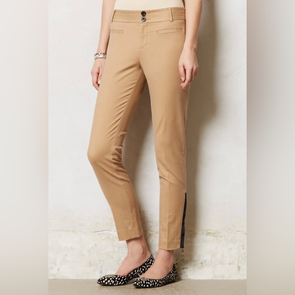 Ankle Zip Charlie Trousers Pants By Cartonnier